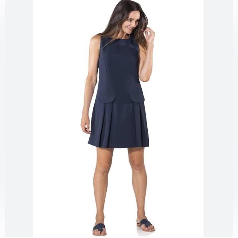 Sail to Sable Navy Mini Dress Size 10 NWTS
